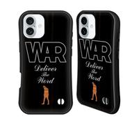 Head Case Designs Officially Licensed War Deliver The World Graphics Hybrid Case Compatible With Apple iPhone 16 Plus