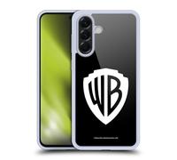 Head Case Designs Officially Licensed Warner Bros. Shield Black Logo Gel Case [Military Grade Protection] Compatible With Samsung Galaxy A56 5G