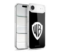 Head Case Designs Officially Licensed Warner Bros. Shield Black Logo Gel Case [Military Grade Protection] Compatible with Apple iPhone 17 Air and Compatible with MagSafe