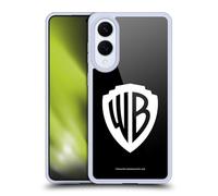 Head Case Designs Officially Licensed Warner Bros. Shield Black Logo Gel Case [Military Grade Protection] Compatible With Samsung Galaxy S25 Edge