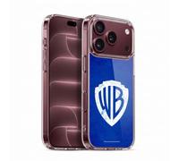Head Case Designs Officially Licensed Warner Bros. Shield Distressed Logo Gel Case [Military Grade Protection] Compatible With Apple iPhone 18 Pro
