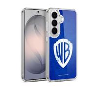 Head Case Designs Officially Licensed Warner Bros. Shield Distressed Logo Gel Case [Military Grade Protection] Compatible with Samsung Galaxy S26 and Compatible with MagSafe