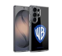 Head Case Designs Officially Licensed Warner Bros. Shield Plain Logo Gel Case [Military Grade Protection] Compatible with Samsung Galaxy S26 Ultra and Compatible with MagSafe