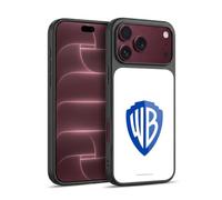 Head Case Designs Officially Licensed Warner Bros. Shield White Logo Gel Armour Case [Military Grade Protection] Compatible With Apple iPhone 18 Pro Max