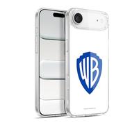 Head Case Designs Officially Licensed Warner Bros. Shield White Logo Gel Case [Military Grade Protection] Compatible with Apple iPhone 17 Air and Compatible with MagSafe