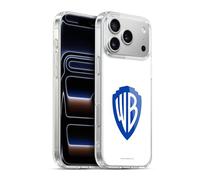Head Case Designs Officially Licensed Warner Bros. Shield White Logo Gel Case [Military Grade Protection] Compatible with Apple iPhone 17 Pro Max and Compatible with MagSafe