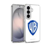 Head Case Designs Officially Licensed Warner Bros. Shield White Logo Gel Case [Military Grade Protection] Compatible with Samsung Galaxy S26 Plus and Compatible with MagSafe