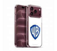 Head Case Designs Officially Licensed Warner Bros. Shield White Logo Gel Case [Military Grade Protection] Compatible With Apple iPhone 18 Pro Max