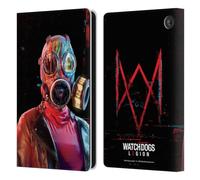 Head Case Designs Officially Licensed Watch Dogs Legion Alpha2zero Key Art Leather Wallet Case Compatible With Amazon Fire 7 2022
