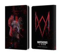 Head Case Designs Officially Licensed Watch Dogs Legion Pig Head Glitch Key Art Leather Wallet Case Compatible With Amazon Kindle 11th Gen 6in 2022