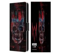 Head Case Designs Officially Licensed Watch Dogs Legion Skull Glitch Key Art Leather Wallet Case Compatible With Samsung Galaxy S25 FE