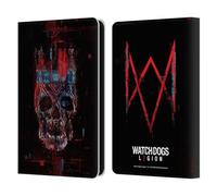 Head Case Designs Officially Licensed Watch Dogs Legion Skull Glitch Key Art Leather Wallet Case Compatible With Amazon Kindle 11th Gen 6in 2022