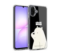 Head Case Designs Officially Licensed We Bare Bears Ice Bear Character Art Gel Case [Military Grade Protection] Compatible With Samsung Galaxy A07
