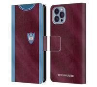 Head Case Designs Officially Licensed West Ham United FC 1964 FA Cup Final Retro Kits Leather Wallet Case Compatible With Apple iPhone 14