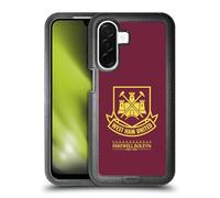 Head Case Designs Officially Licensed West Ham United FC 2015/16 Final Home Retro Crest Ultra-Armoured Shockproof Case [Military Grade Protection] Compatible With Samsung Galaxy A26 5G