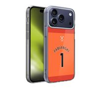 Head Case Designs Officially Licensed West Ham United FC 202021 Players Away Kit Lukasz Fabianski Soft Gel Case for Apple iPhone 17 Pro Max