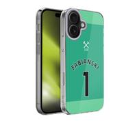 Head Case Designs Officially Licensed West Ham United FC 202021 Players Home Kit Lukasz Fabianski Soft Gel Case for Apple iPhone 17