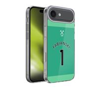 Head Case Designs Officially Licensed West Ham United FC 202021 Players Home Kit Lukasz Fabianski Soft Gel Case for Apple iPhone 17 Air