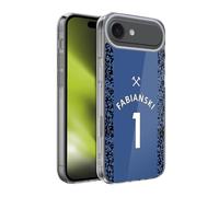 Head Case Designs Officially Licensed West Ham United FC 202122 Players Away Kit Lukasz Fabianski Soft Gel Case for Apple iPhone 17 Air