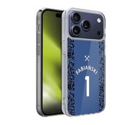 Head Case Designs Officially Licensed West Ham United FC 202122 Players Away Kit Lukasz Fabianski Soft Gel Case for Apple iPhone 17 Pro