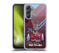 Head Case Designs Officially Licensed West Ham United FC Aaron Wan-Bissaka 2024/25 First Team Gel Case [Military Grade Protection] Compatible With Samsung Galaxy A54 5G