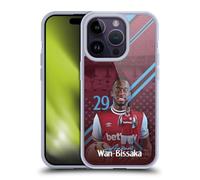 Head Case Designs Officially Licensed West Ham United FC Aaron Wan-Bissaka 2024/25 First Team Gel Case [Military Grade Protection] Compatible with Apple iPhone 14 Pro and Compatible with MagSafe