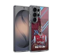 Head Case Designs Officially Licensed West Ham United FC Aaron Wan-Bissaka 2024/25 First Team Gel Case [Military Grade Protection] Compatible with Samsung Galaxy S26 Ultra and Compatible with MagSafe