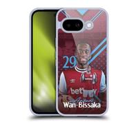 Head Case Designs Officially Licensed West Ham United FC Aaron Wan-Bissaka 2024/25 First Team Gel Case [Military Grade Protection] Compatible With Google Pixel 9A