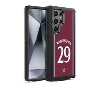 Head Case Designs Officially Licensed West Ham United FC Aaron Wan-Bissaka 2024/25 Players Home Kit Ultra-Armoured Shockproof Case [Military Grade] Compatible With Samsung Galaxy S24 Ultra 5G