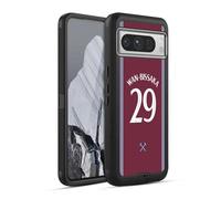 Head Case Designs Officially Licensed West Ham United FC Aaron Wan-Bissaka 2025/26 Players Home Kit Ultra-Armoured Shockproof Case [Military Grade Protection] Compatible With Google Pixel 8 Pro