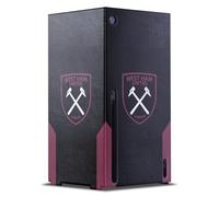 Head Case Designs Officially Licensed West Ham United FC Away 2024/25 Crest Kit Game Console Wrap Case Cover Compatible With Xbox Series X