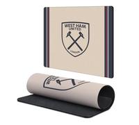 Head Case Designs Officially Licensed West Ham United FC Away 2025/26 Crest Kit Gaming Office Desk PC Keyboard Mouse Mat Pad 9.84 x 11.81 x 0.12 inches (250 x 300 mm) - S