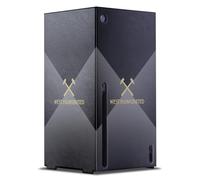 Head Case Designs Officially Licensed West Ham United FC Black & Gold Art Game Console Wrap Case Cover Compatible With Xbox Series X