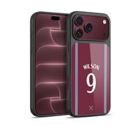 Head Case Designs Officially Licensed West Ham United FC Callum Wilson 2025/26 Players Home Kit Gel Armour Case [Military Grade Protection] Compatible With Apple iPhone 18 Pro Max