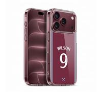 Head Case Designs Officially Licensed West Ham United FC Callum Wilson 2025/26 Players Home Kit Gel Case [Military Grade Protection] Compatible With Apple iPhone 18 Pro