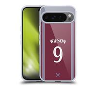 Head Case Designs Officially Licensed West Ham United FC Callum Wilson 2025/26 Players Home Kit Gel Case [Military Grade Protection] Compatible With Google Pixel 9 Pro XL