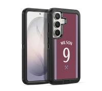 Head Case Designs Officially Licensed West Ham United FC Callum Wilson 2025/26 Players Home Kit Ultra-Armoured Shockproof Case [Military Grade Protection] Compatible With Samsung Galaxy S26 Plus