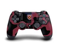 Head Case Designs Officially Licensed West Ham United FC Cow Print Art Vinyl Sticker Gaming Skin Decal Cover Compatible With Sony PlayStation 4 PS4 DualShock 4 Controller