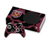 Head Case Designs Officially Licensed West Ham United FC Cow Print Art Vinyl Sticker Gaming Skin Decal Cover Compatible With Xbox Series S Console and Controller Bundle