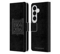 Head Case Designs Officially Licensed West Ham United FC Farewell Boleyn Gate Retro Crest Leather Wallet Case Compatible With Samsung Galaxy S26