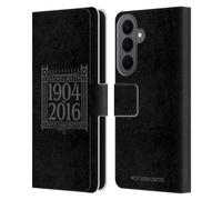 Head Case Designs Officially Licensed West Ham United FC Farewell Boleyn Gate Retro Crest Leather Wallet Case Compatible With Samsung Galaxy S26 Plus