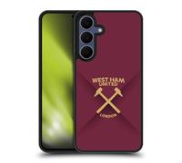 Head Case Designs Officially Licensed West Ham United FC Gradient Hammer Marque Kit Gel Armour Case [Military Grade Protection] Compatible With Samsung Galaxy S25 FE
