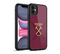 Head Case Designs Officially Licensed West Ham United FC Gradient Hammer Marque Kit Gel Armour Case [Military Grade Protection] Compatible With Apple iPhone 11