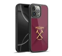Head Case Designs Officially Licensed West Ham United FC Gradient Hammer Marque Kit Gel Armour Case [Military Grade Protection] Compatible With Apple iPhone 16 Pro Max