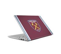 Head Case Designs Officially Licensed West Ham United FC Home 2021/22 Crest Kit Vinyl Sticker Skin Decal Cover Compatible With Asus Vivobook 14 X409FA-EK555T
