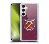 Head Case Designs Officially Licensed West Ham United FC Home 2023/24 Crest Kit Soft Gel Case Compatible With Samsung Galaxy A35 5G