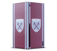 Head Case Designs Officially Licensed West Ham United FC Home 2024/25 Crest Kit Game Console Wrap Case Cover Compatible With Xbox Series X