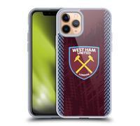 Head Case Designs Officially Licensed West Ham United FC Home 2026/27 Crest Kit Gel Case [Military Grade Protection] Compatible with Apple iPhone 11 Pro and Compatible with MagSafe
