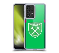 Head Case Designs Officially Licensed West Ham United FC Home Goalkeeper 2023/24 Crest Kit Gel Case [Military Grade Protection] Compatible With Galaxy A33 5G (2022)
