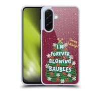 Head Case Designs Officially Licensed West Ham United FC I'm Forever Blowing Baubles Christmas Gel Case [Military Grade Protection] Compatible With Samsung Galaxy A36 5G